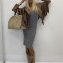 abito in maglia costina costa